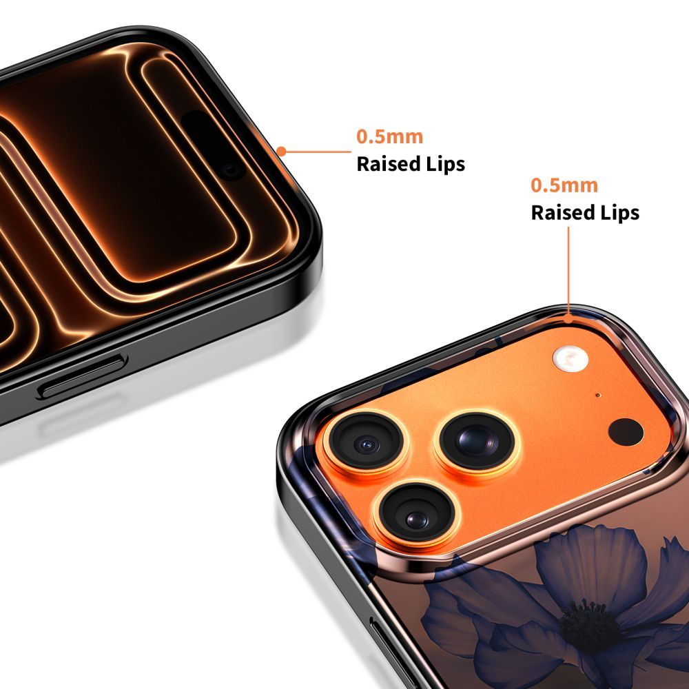 Husa MagSafe pentru Apple iPhone 17 Pro Max, Tech-Protect, Lamano Velvet Night, Neagra