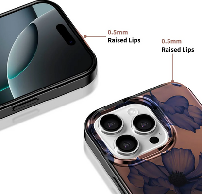 Husa MagSafe pentru Apple iPhone 16 Pro, Tech-Protect, Lamano Velvet Night, Neagra