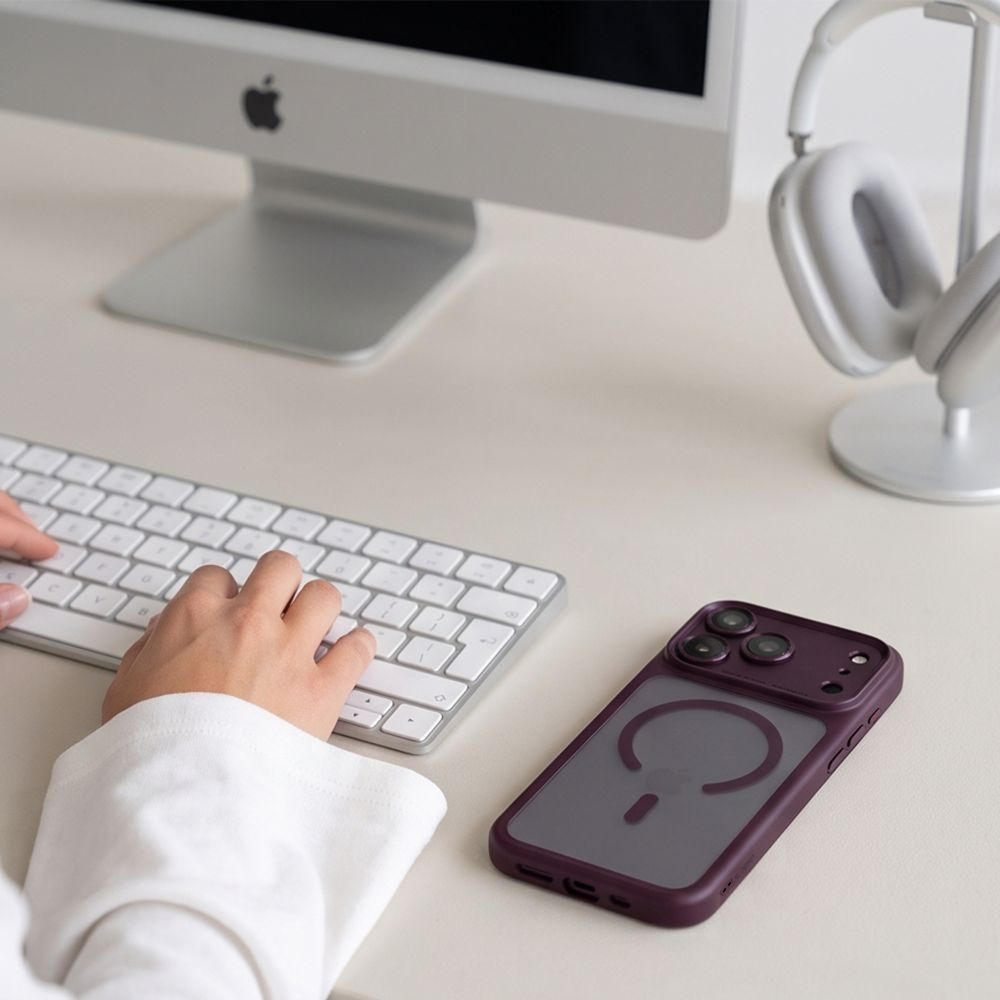 Husa MagSafe pentru Apple iPhone 18 Pro Max / 17 Pro Max, Tech-Protect, MagPeak CC, Visinie Mata