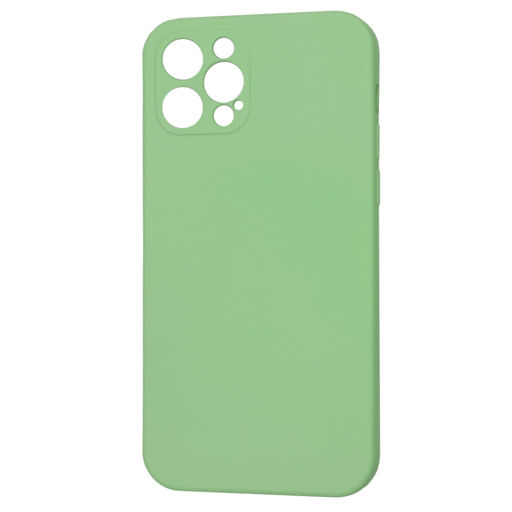 Husa MagSafe pentru Apple iPhone 12 Pro, Techsuit, SoftFlex, Verde Deschis