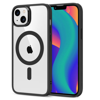 Husa MagSafe pentru Apple iPhone 14 / 13, ESR, Classic Hybrid, Neagra Transparenta