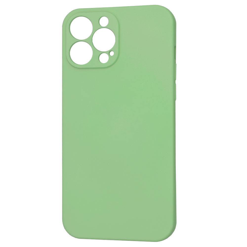 Husa MagSafe pentru Apple iPhone 13 Pro Max, Techsuit, SoftFlex, Verde Deschis