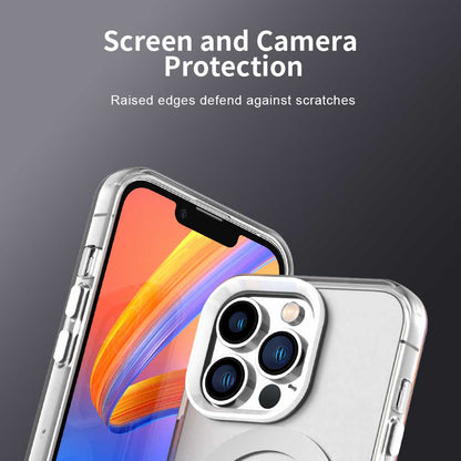 Husa MagSafe pentru Apple iPhone 13 Pro, Techsuit, CandyCase, Alba