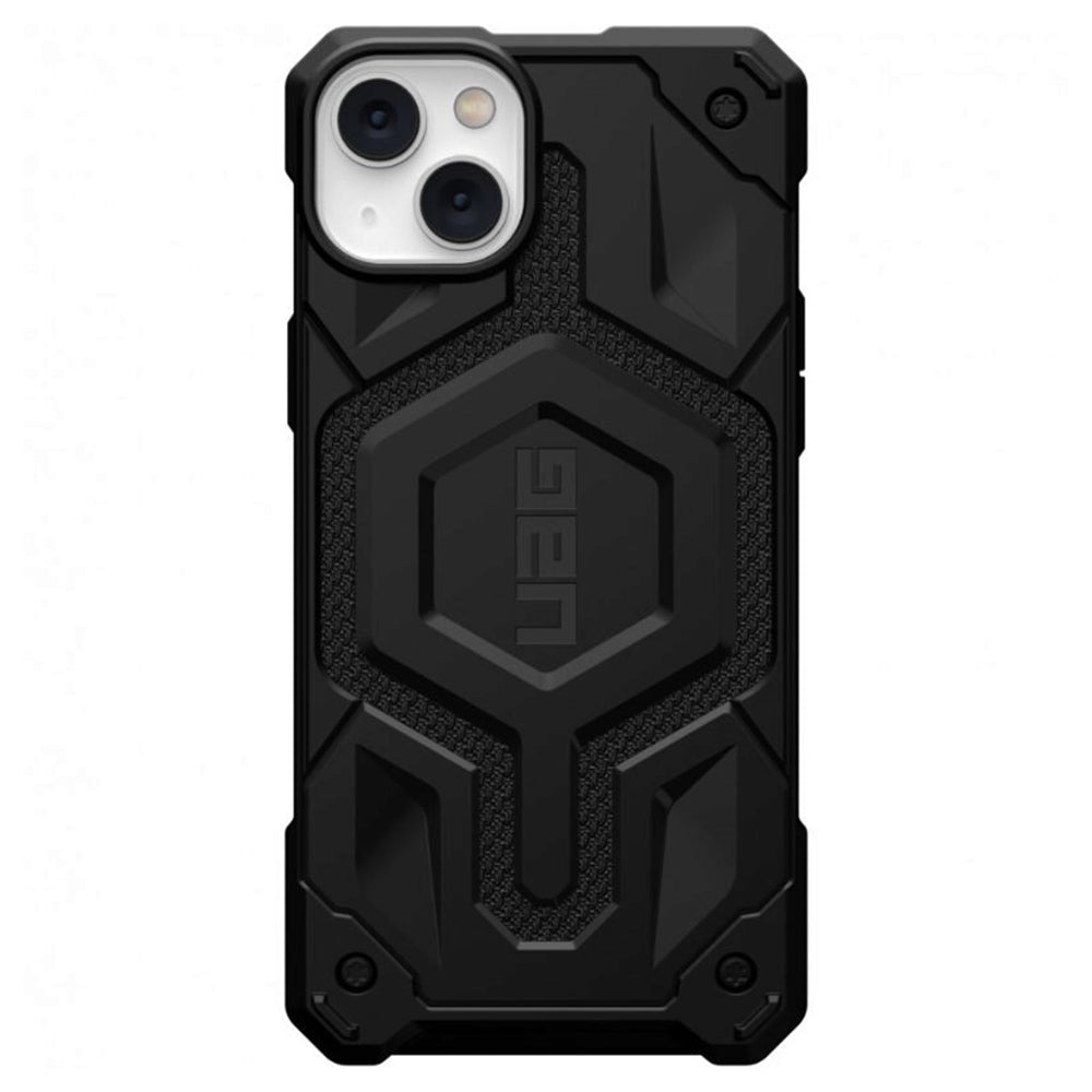 Husa MagSafe pentru Apple iPhone 14 Plus, Urban Armor Gear, Monarch Pro Kevlar, Neagra