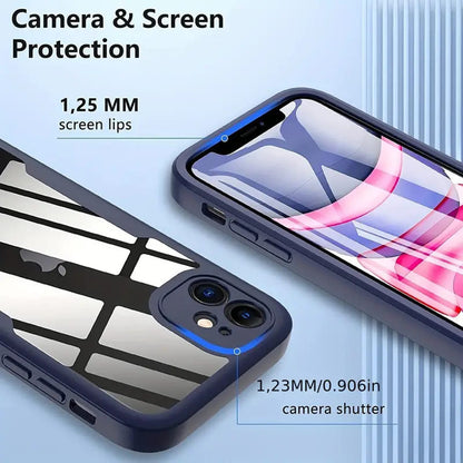 Husa MagSafe pentru Apple iPhone 14 Pro, Techsuit, ColorVerse 360, Albastra