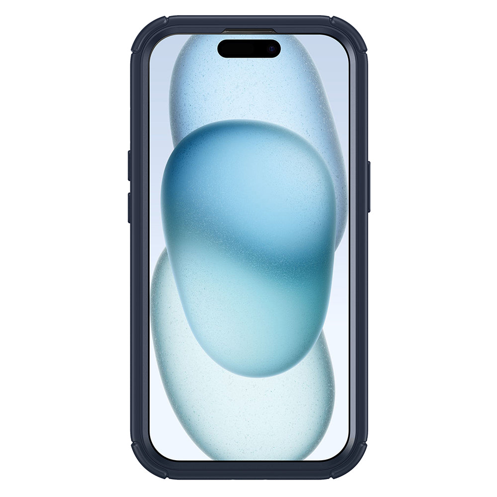 Husa MagSafe pentru Apple iPhone 15 Plus, ESR, Armor Tough Kickstand, Bleumarin Transparenta