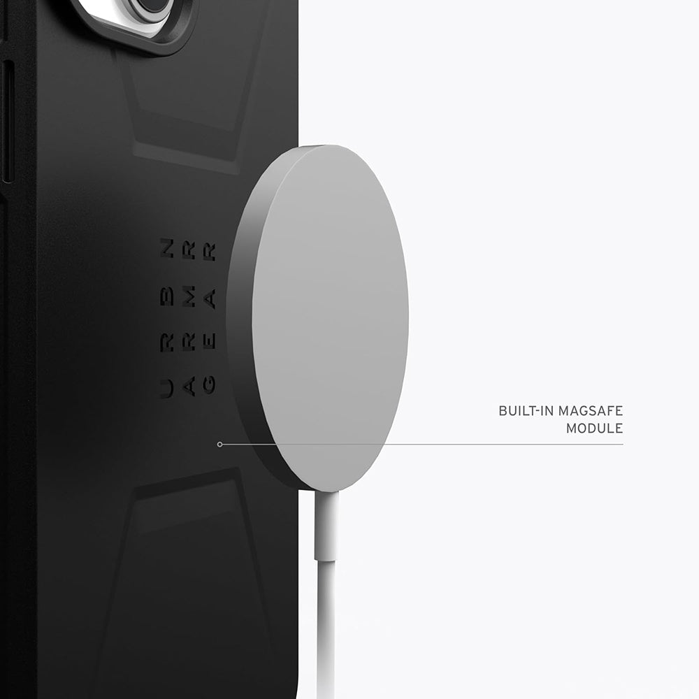 Husa MagSafe pentru Apple iPhone 15 Plus, Urban Armor Gear, Civilian, Neagra