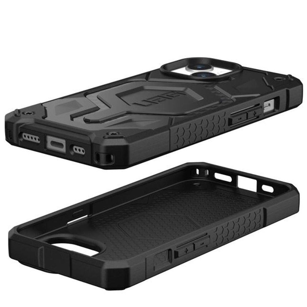 Husa MagSafe pentru Apple iPhone 15 Plus, Urban Armor Gear, Monarch Pro Carbon, Neagra
