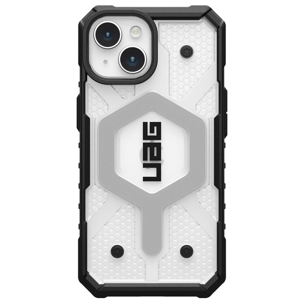 Husa MagSafe pentru Apple iPhone 15 Plus, Urban Armor Gear, Pathfinder, Transparenta