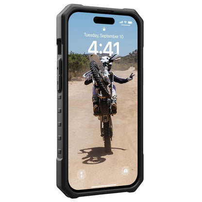 Husa MagSafe pentru Apple iPhone 15 Plus, Urban Armor Gear, Pathfinder, Transparenta