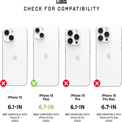 Husa MagSafe pentru Apple iPhone 15 Plus, Urban Armor Gear, Pathfinder, Verde