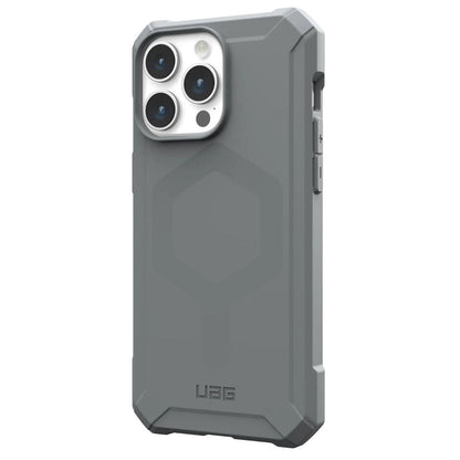 Husa MagSafe pentru Apple iPhone 15 Pro Max, Urban Armor Gear, Essential Armor, Argintie
