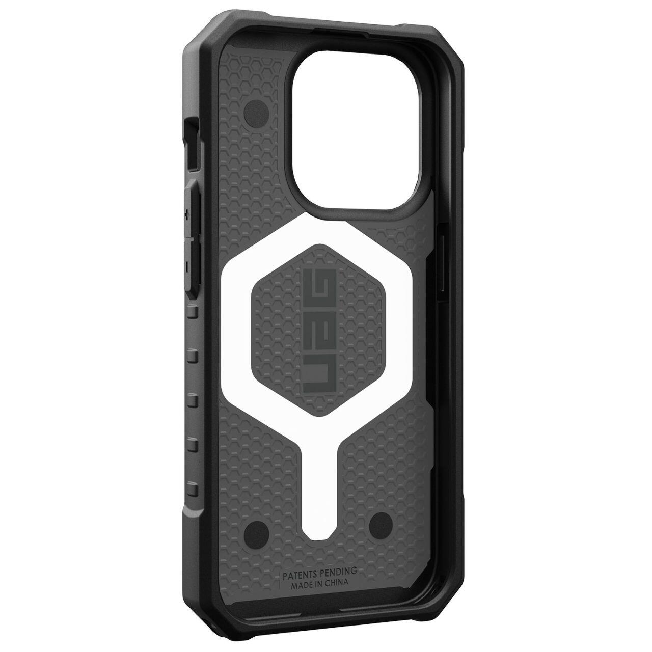 Husa MagSafe pentru Apple iPhone 15 Pro Max, Urban Armor Gear, Pathfinder SE Geo Camo, Camuflaj