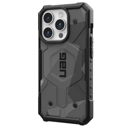 Husa MagSafe pentru Apple iPhone 15 Pro Max, Urban Armor Gear, Pathfinder SE Geo Camo, Camuflaj