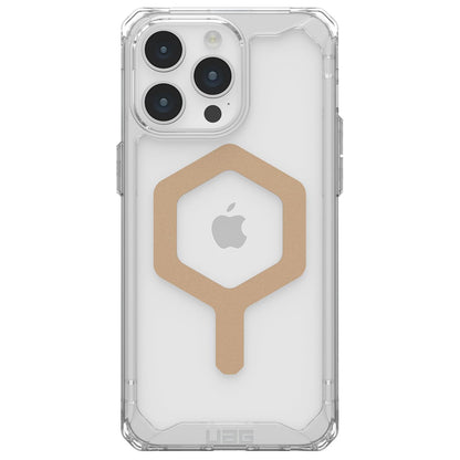 Husa MagSafe pentru Apple iPhone 15 Pro Max, Urban Armor Gear, Plyo, Aurie