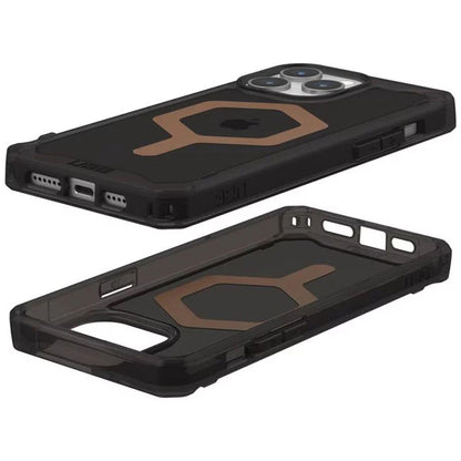 Husa MagSafe pentru Apple iPhone 15 Pro Max, Urban Armor Gear, Plyo, Maro