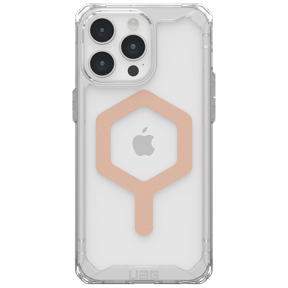 Husa MagSafe pentru Apple iPhone 15 Pro Max, Urban Armor Gear, Plyo, Roz Aurie