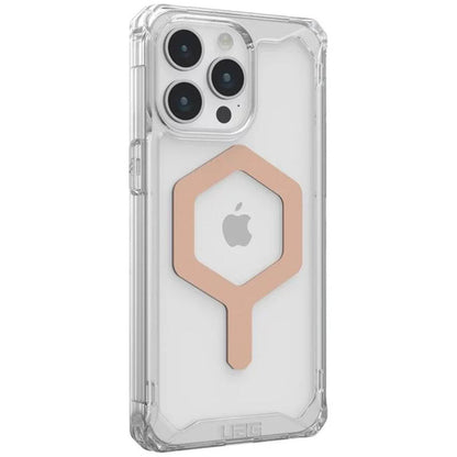 Husa MagSafe pentru Apple iPhone 15 Pro Max, Urban Armor Gear, Plyo, Roz Aurie
