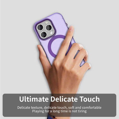 Husa MagSafe pentru Apple iPhone 15 Pro, Techsuit, CandyCase, Mov