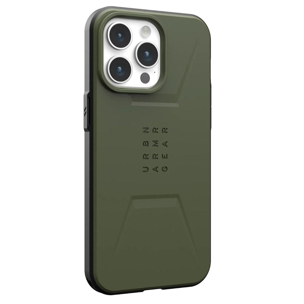Husa MagSafe pentru Apple iPhone 15 Pro, Urban Armor Gear, Civilian, Verde