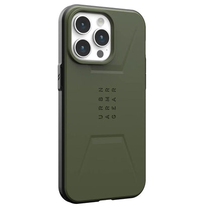 Husa MagSafe pentru Apple iPhone 15 Pro, Urban Armor Gear, Civilian, Verde