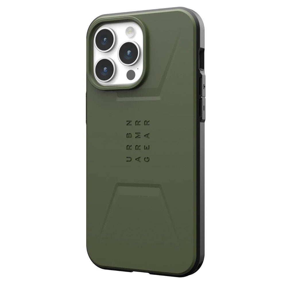 Husa MagSafe pentru Apple iPhone 15 Pro, Urban Armor Gear, Civilian, Verde