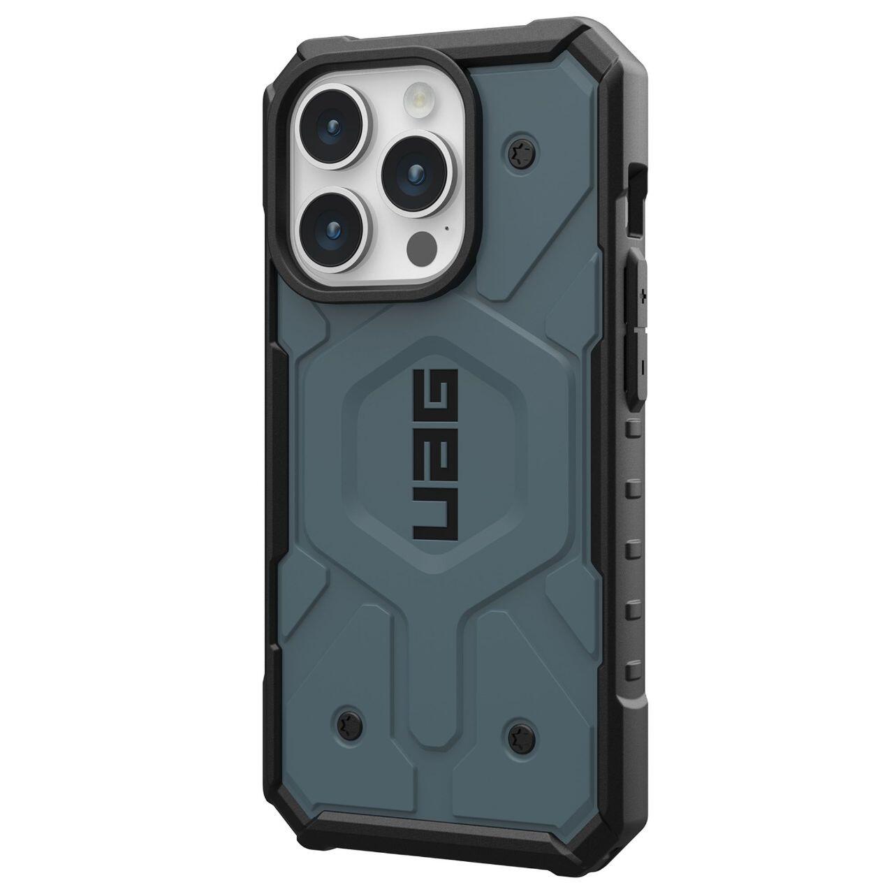Husa MagSafe pentru Apple iPhone 15 Pro, Urban Armor Gear, Pathfinder, Albastra