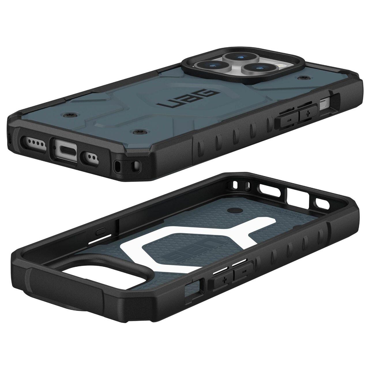 Husa MagSafe pentru Apple iPhone 15 Pro, Urban Armor Gear, Pathfinder, Albastra