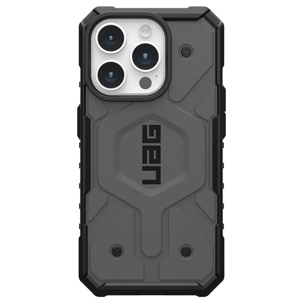 Husa MagSafe pentru Apple iPhone 15 Pro, Urban Armor Gear, Pathfinder, Argintie