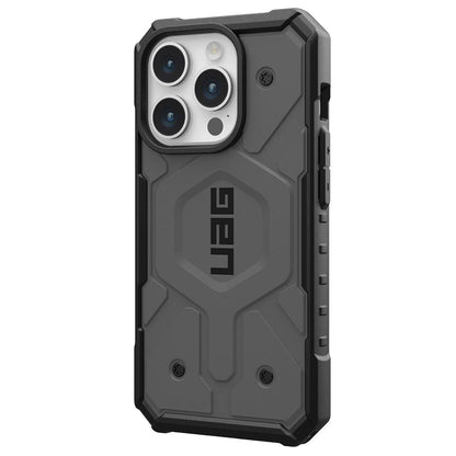 Husa MagSafe pentru Apple iPhone 15 Pro, Urban Armor Gear, Pathfinder, Argintie