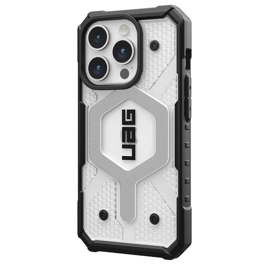 Husa MagSafe pentru Apple iPhone 15 Pro, Urban Armor Gear, Pathfinder, Transparenta