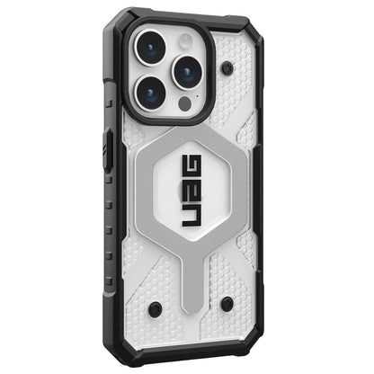 Husa MagSafe pentru Apple iPhone 15 Pro, Urban Armor Gear, Pathfinder, Transparenta