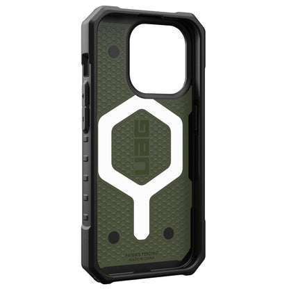 Husa MagSafe pentru Apple iPhone 15 Pro, Urban Armor Gear, Pathfinder, Verde
