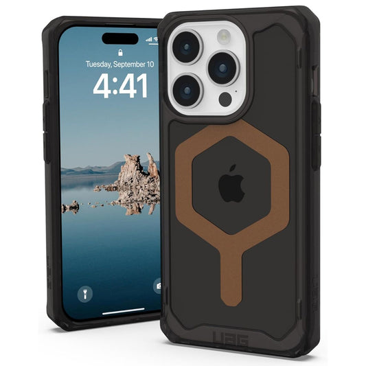 Husa MagSafe pentru Apple iPhone 15 Pro, Urban Armor Gear, Plyo, Maro