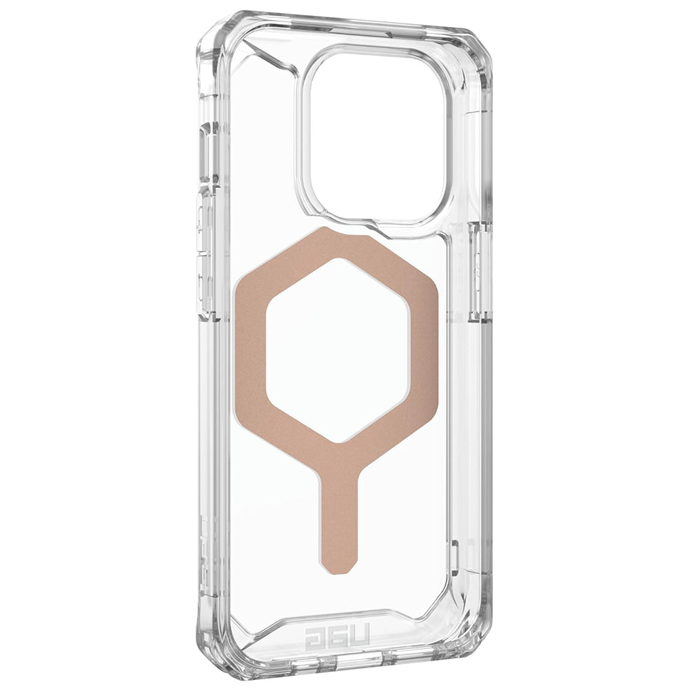 Husa MagSafe pentru Apple iPhone 15 Pro, Urban Armor Gear, Plyo, Roz Aurie