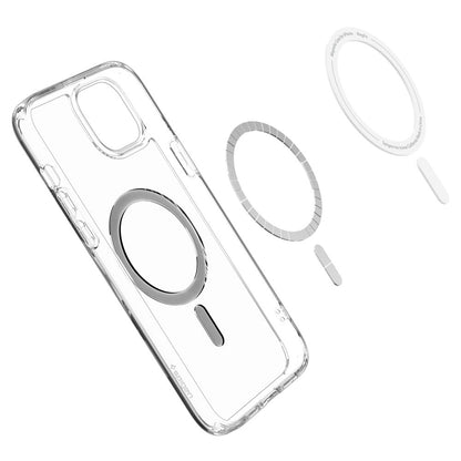 Husa MagSafe pentru Apple iPhone 15, Spigen, Ultra Hybrid, Neagra ACS06803