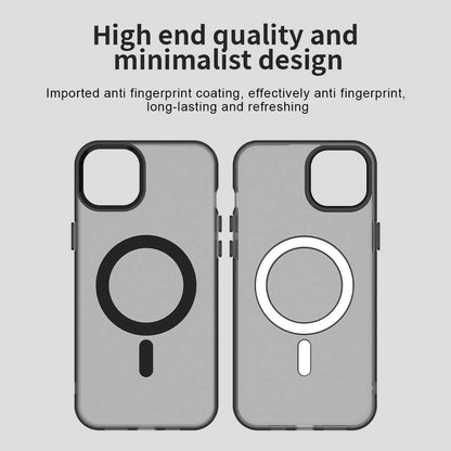 Husa MagSafe pentru Apple iPhone 15, Techsuit, CandyCase, Neagra