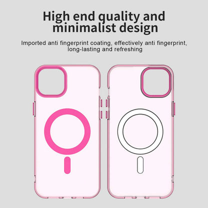 Husa MagSafe pentru Apple iPhone 15, Techsuit, CandyCase, Roz