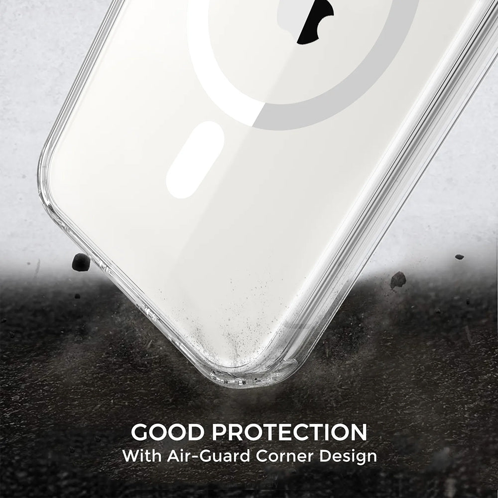 Husa MagSafe pentru Apple iPhone 15, Techsuit, Pro, Neagra