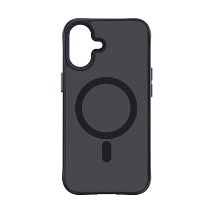 Husa MagSafe pentru Apple iPhone 16, 3MK, Smoke MagCase, Neagra