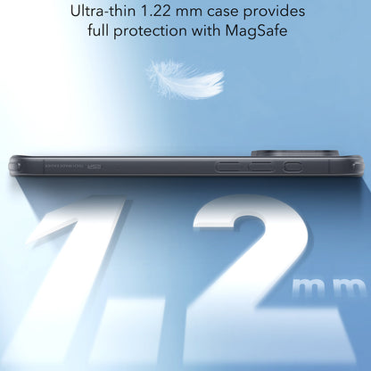 Husa MagSafe pentru Apple iPhone 16, ESR, Zero, Neagra Satinata