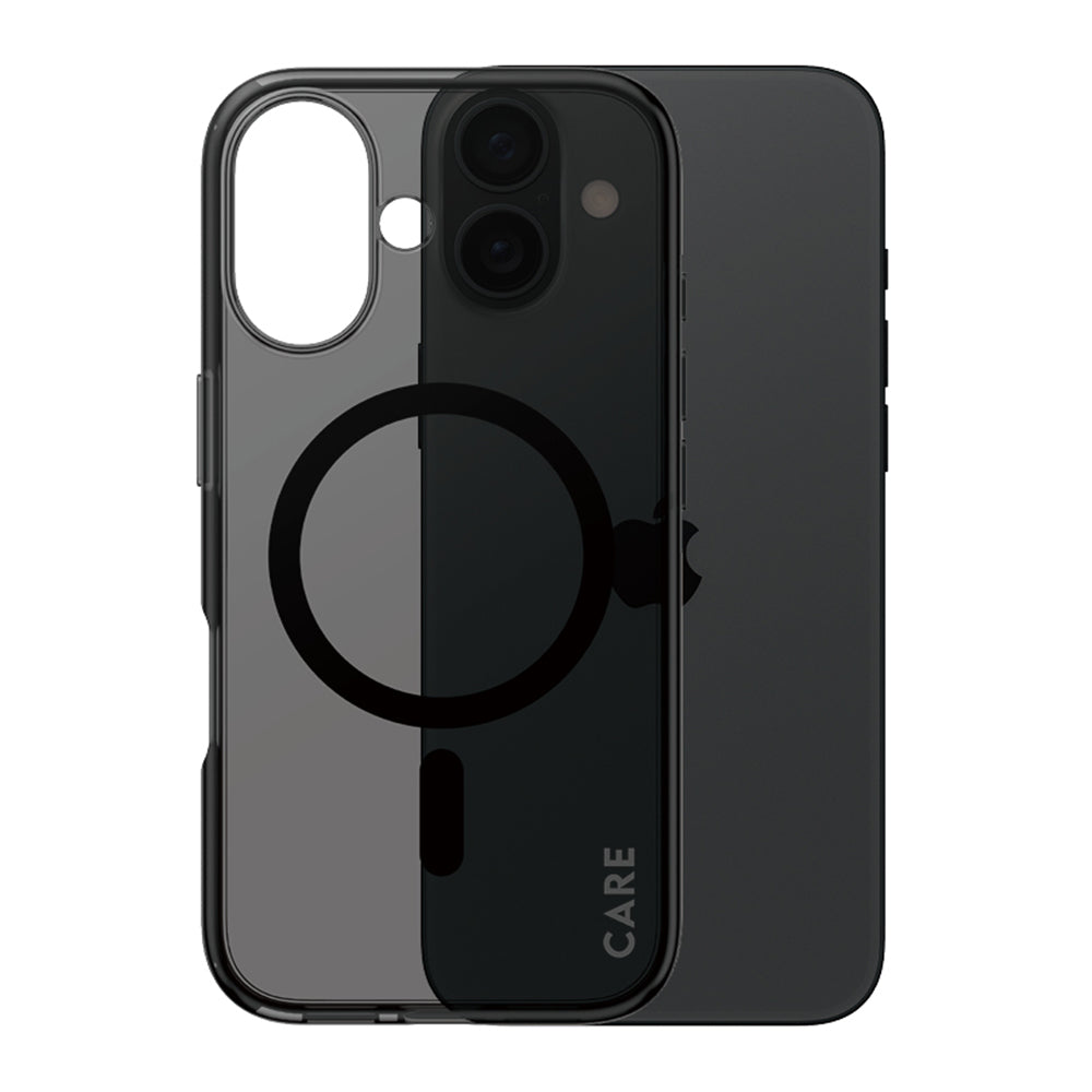 Husa MagSafe pentru Apple iPhone 16, PanzerGlass, Care Urban Combat, Neagra