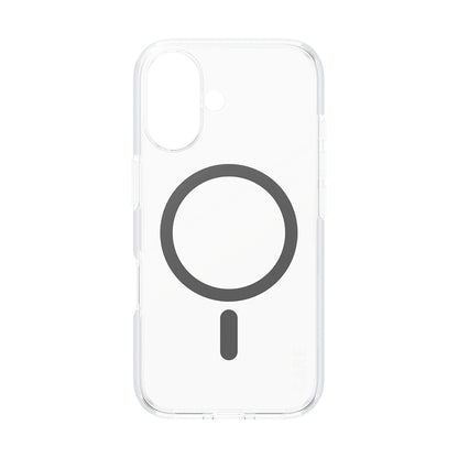 Husa MagSafe pentru Apple iPhone 16, PanzerGlass, Care Urban Combat, Transparenta Neagra