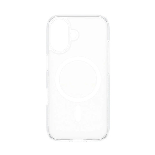 Husa MagSafe pentru Apple iPhone 16, PanzerGlass, HardCase, Transparenta Alba
