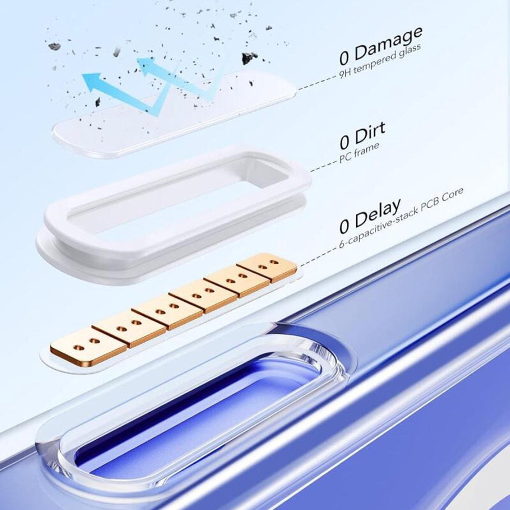 Husa MagSafe pentru Apple iPhone 16 Plus, ESR, Classic Hybrid Kickstand Slide, Transparenta