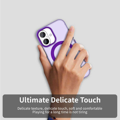Husa MagSafe pentru Apple iPhone 16 Plus, Techsuit, CandyCase, Mov