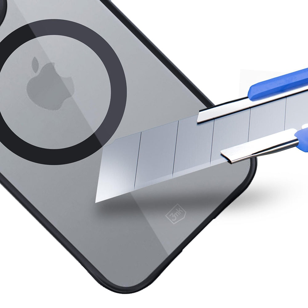 Husa MagSafe pentru Apple iPhone 16 Pro, 3MK, Satin Armor, Transparenta