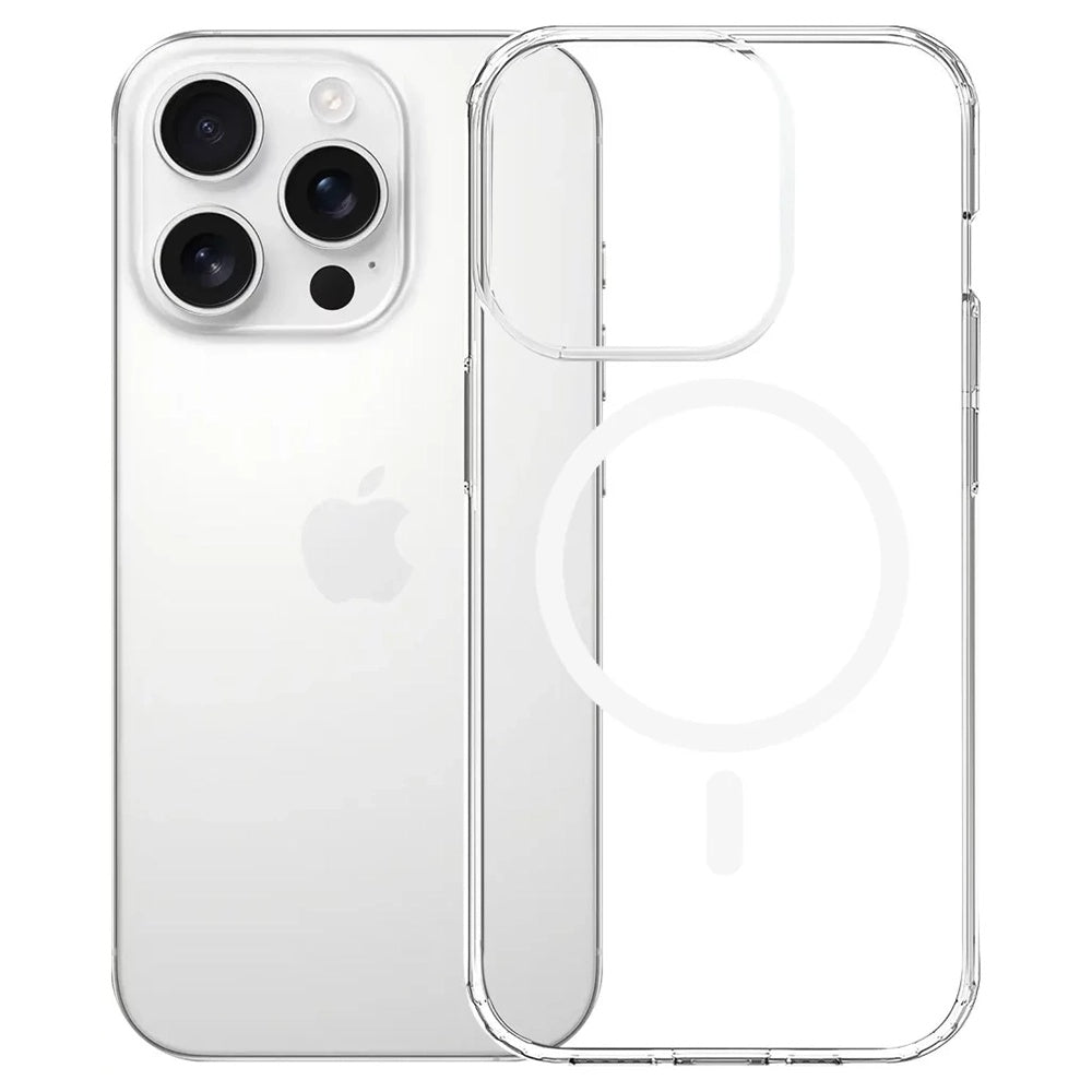 Husa MagSafe pentru Apple iPhone 16 Pro Max, 3MK, Armor MagCase, Transparenta