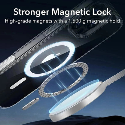 Husa MagSafe pentru Apple iPhone 16 Pro Max, ESR, Classic Hybrid Slide, Transparenta