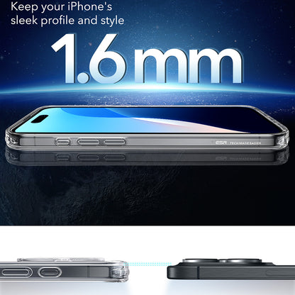 Husa MagSafe pentru Apple iPhone 16 Pro Max, ESR, Classic Hybrid, Transparenta